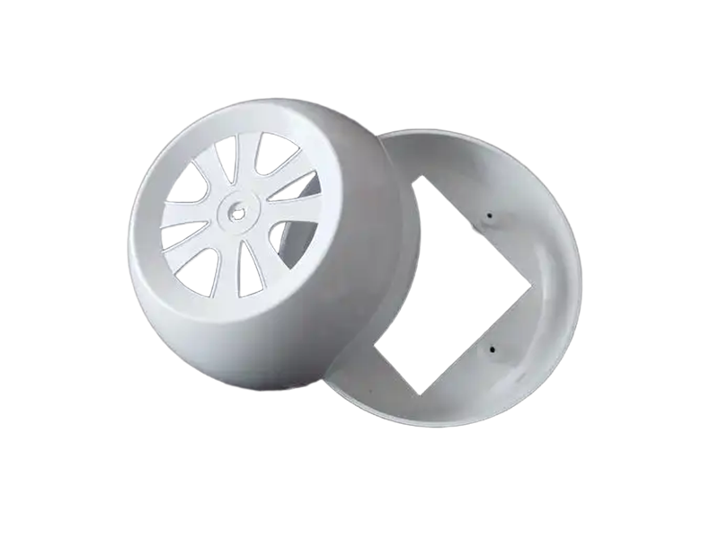 Plastic injection moulded casing
